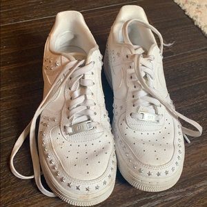 Studded special edition Air Force ones